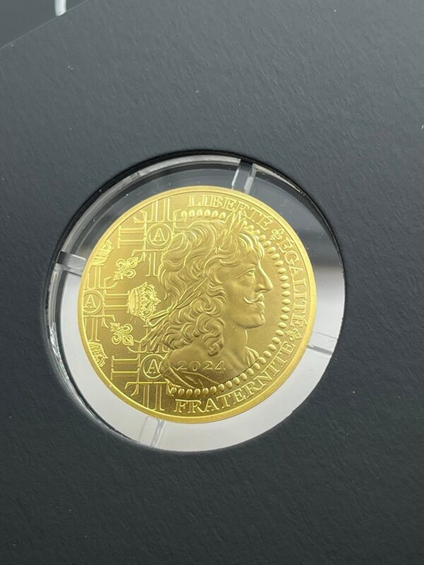 1000 Euros 2024 France - Louis d’or - OR 999 - 10g - BU - 6000 Exemplaires! – Image 2
