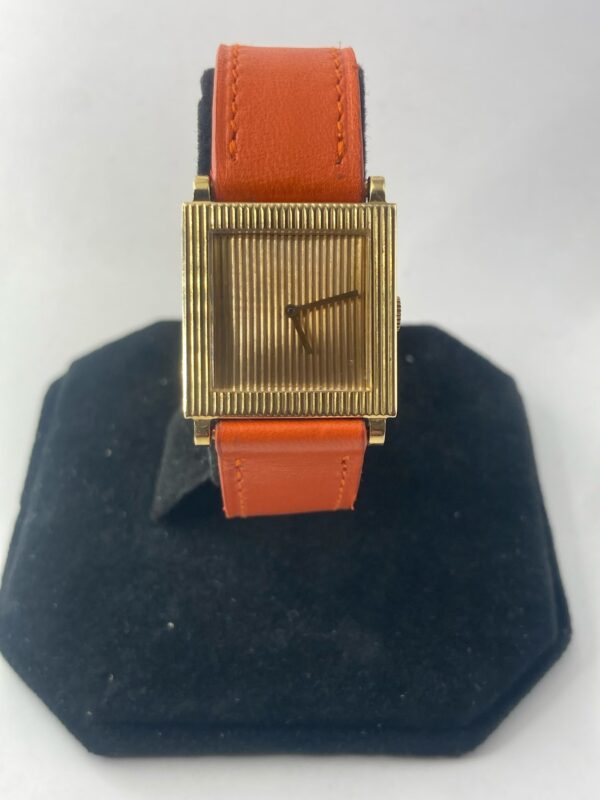 Montre Boucheron - carrée vintage - or 18k - années 70