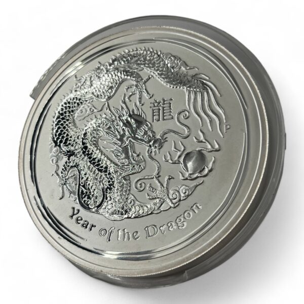 Monnaie - Lingot de 1kg en Argent 999 - 30 dollars 2012 - Australie - Year of the Dragon – Image 3