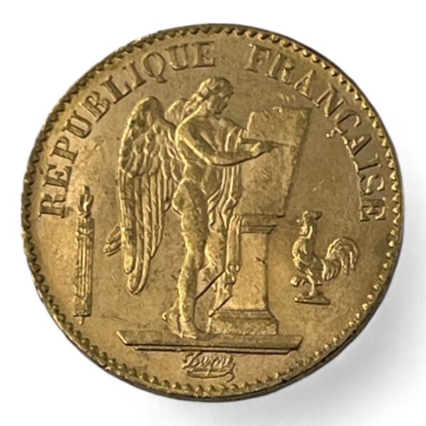 20 Francs Génie - 1895 A - Paris - Or – Image 2