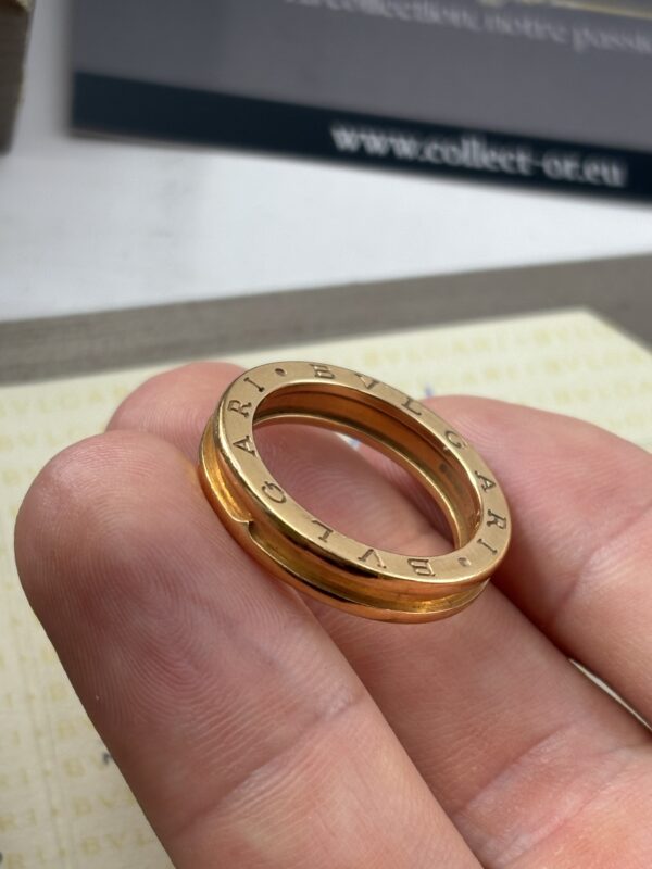 Bague / Pendentif Bulgari (BVLGARI) B.zero1 - OR 18k - Taille 59 - 8.20g – Image 3