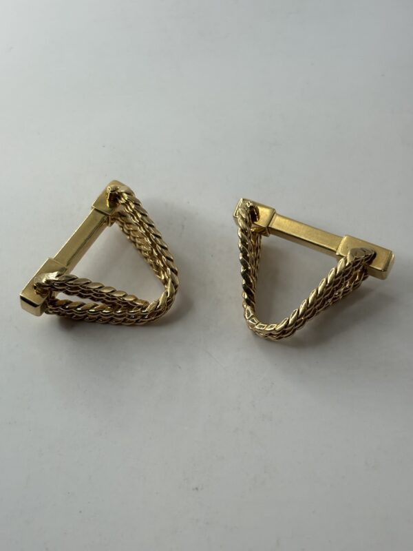 Boutons de Manchettes - Or 18 Carats - 11.97 Grammes