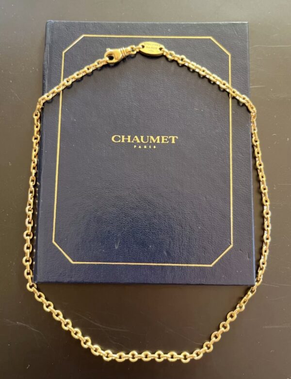 Chaine Or - Maison Chaumet - 19.55g - signé et numéroté
