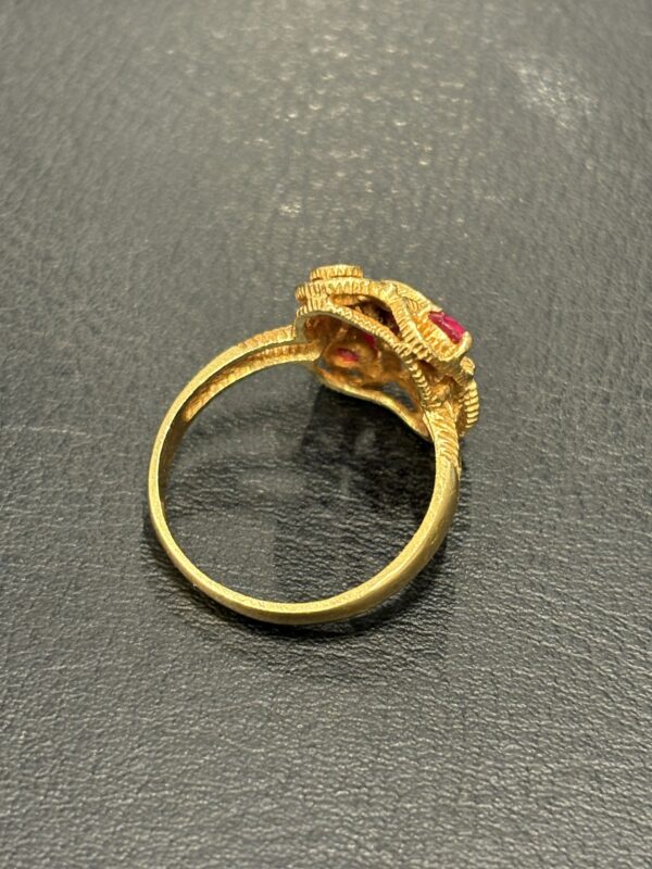 Bague - Or 18 Carats - 4.55 grammes - Taille 55/56 – Image 3