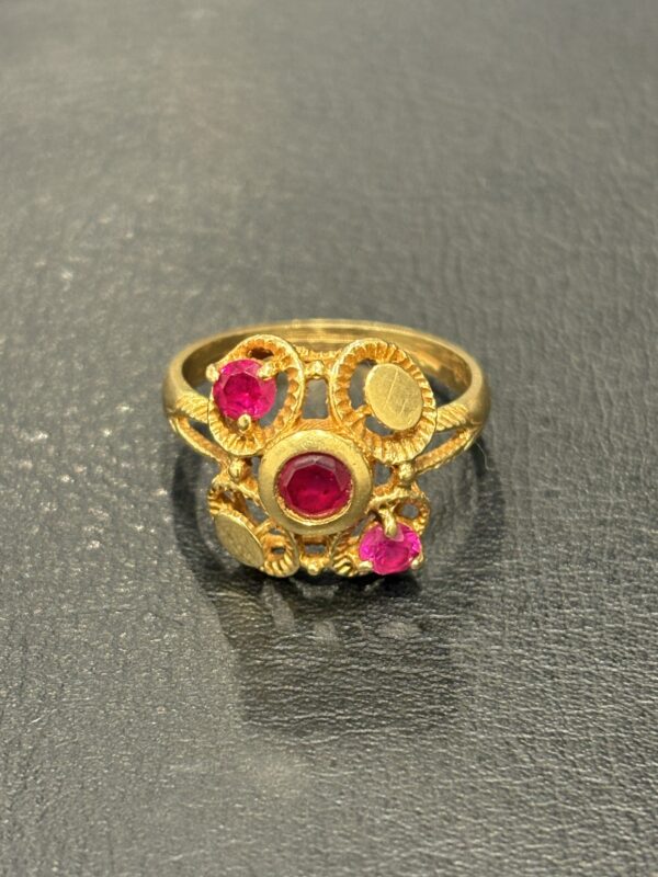 Bague - Or 18 Carats - 4.55 grammes - Taille 55/56 – Image 2
