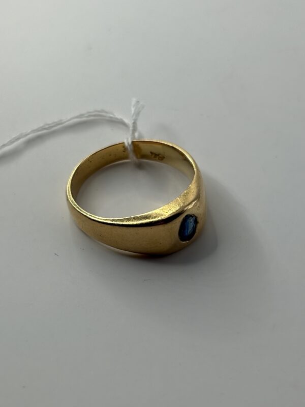 Bague - avec pierre - Or 18 Carats - 6.20 Grammes - Taille 54