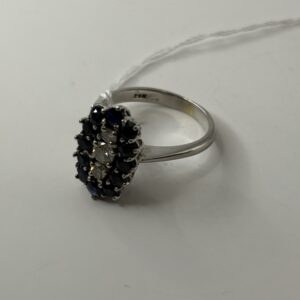 Bague - Or 18 Carats - Diamants - 4.72 grammes - Taille 53