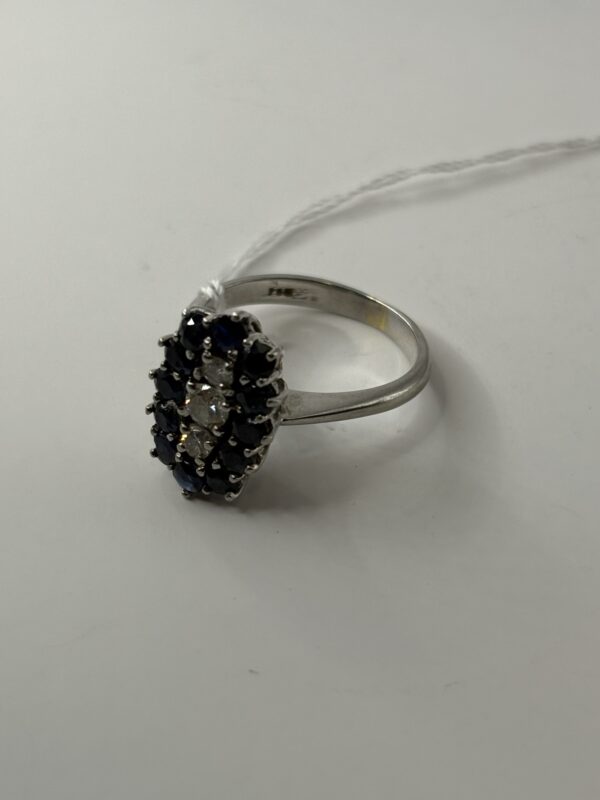 Bague - Or 18 Carats - Diamants - 4.72 grammes - Taille 53