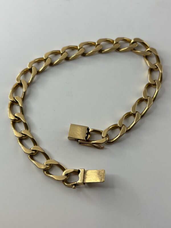 Bijoux Bracelet / Gourmette - Or 18 karats - 23.01 Grammes - 21 Centimètres