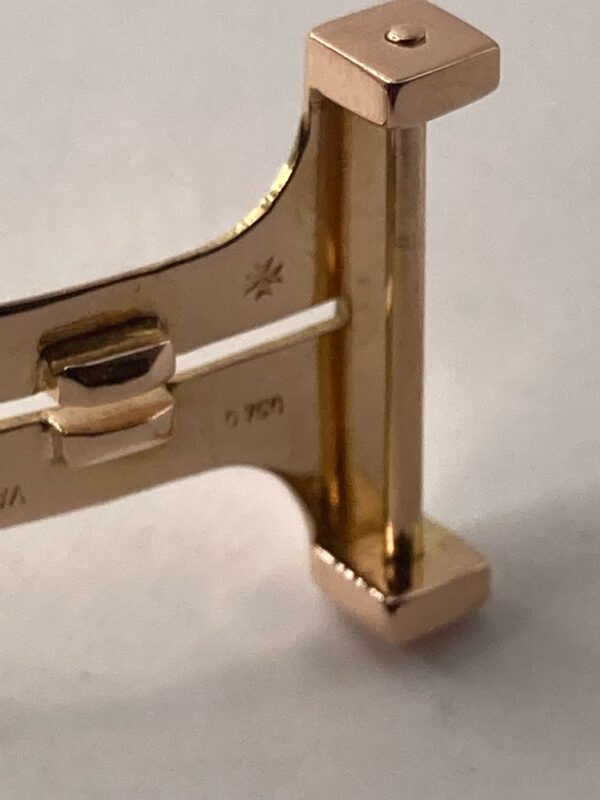 Boucle déployante montre Vacheron Constantin - or 18k - année 50 - pas commun ! – Image 3