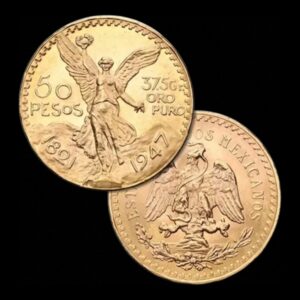 Pièce de 50 Pesos du Mexique en Or - Libertad et Aigle Royal