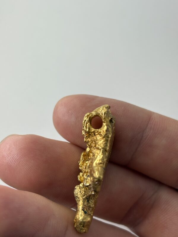 Pépite d’or - 35.72 grammes - Or pur - Origine inconnue - Façonnée pour bijoux – Image 4