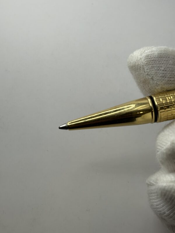 Rare Stylo bille Parker Duofold - Or 18k - Solid Gold - Roller – Image 5