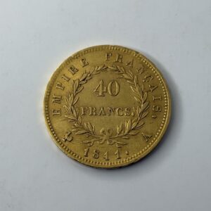 40 Francs Napoléon - Empire - 1811 A - Or 900