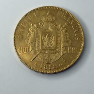 100 Francs Napoléon - 1858 A - Or 900