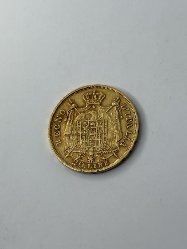 20 lire Napoleone - 1809 M - Or 900 – Image 3