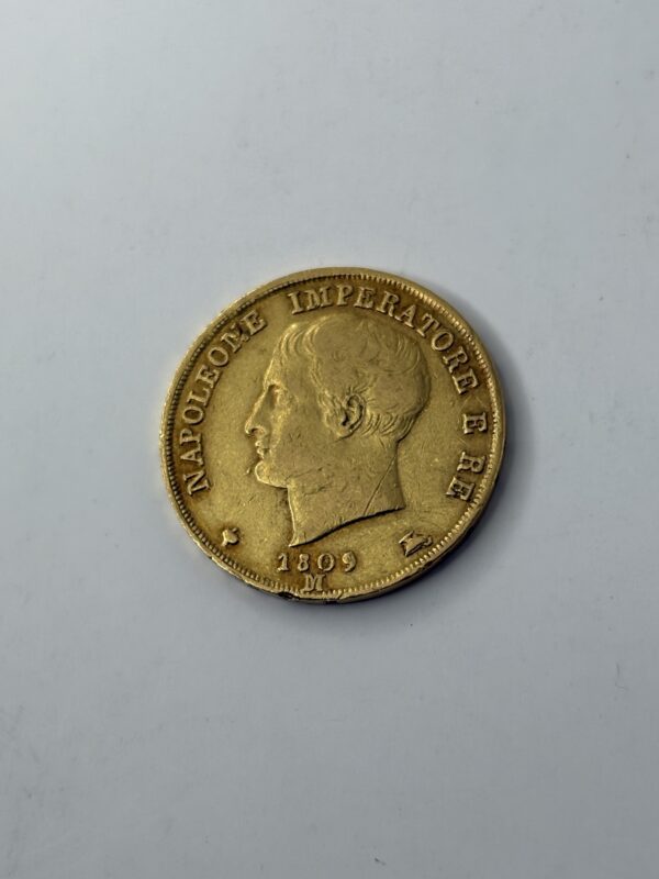 20 lire Napoleone - 1809 M - Or 900 – Image 4