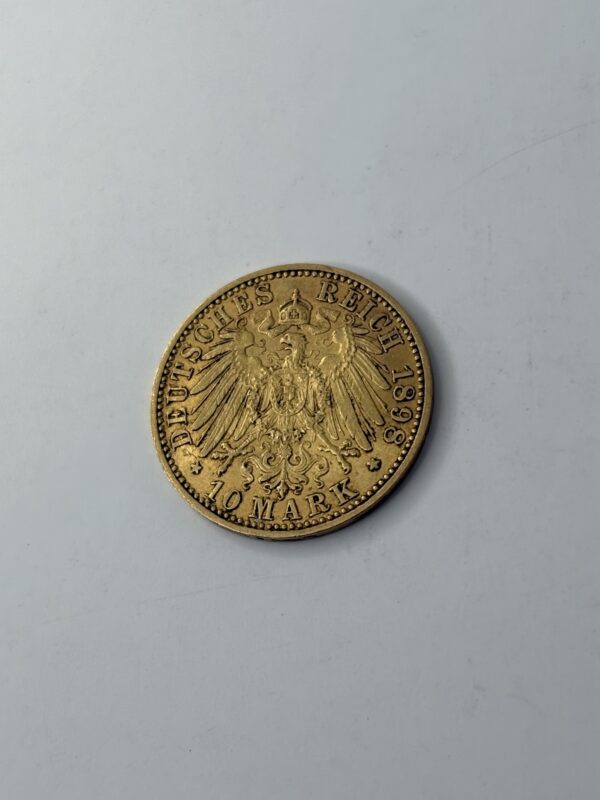 10 Mark - Allemagne - 1898 - Wilhelm II – Image 4