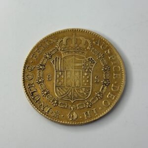 8 escudos - Mexique - Fernando VII - 1809 - Or 875 - 27.02g