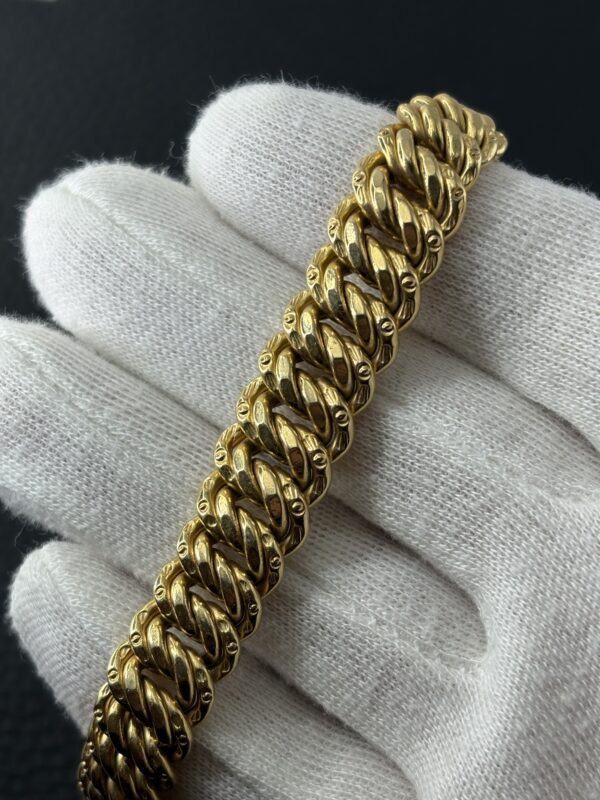 Collier Mailles Américaines - 39.33g - 45 cm - or 18K – Image 3