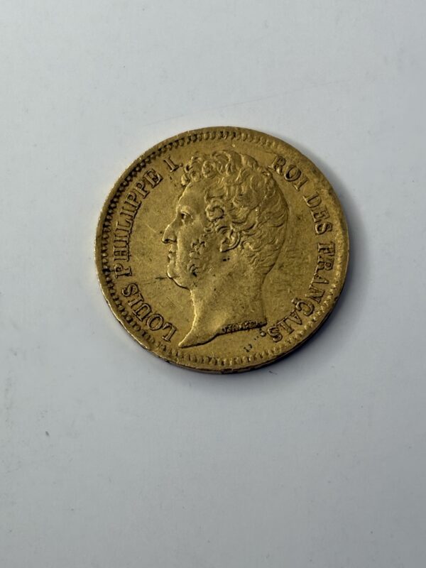 20 Francs - Louis Philippe - 1831 A - Or 900 – Image 2