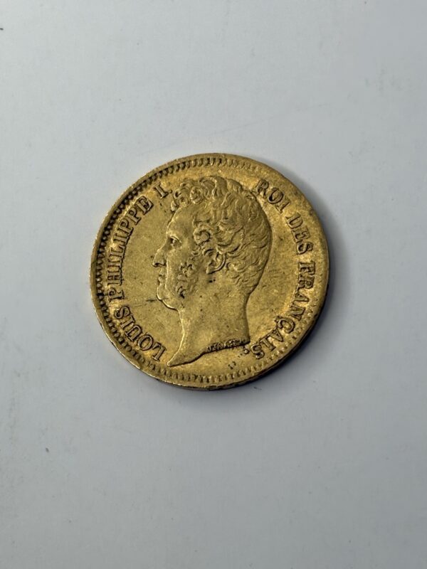 20 Francs - Louis Philippe - 1831 A - Or 900 – Image 4