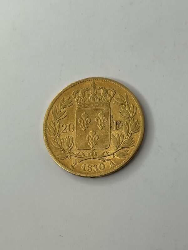 20 Francs - Charles X - 1830 A - Or 900 – Image 3