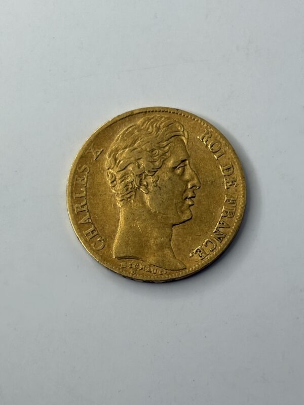 20 Francs - Charles X - 1830 A - Or 900 – Image 2