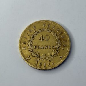 40 Francs - Napoléon - Empire - 1811 A - Or 900