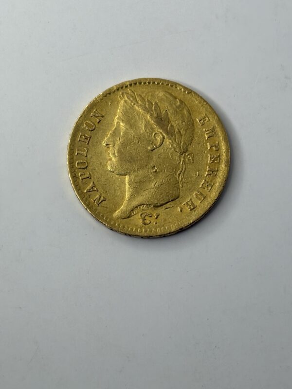 20 Francs Napoléon - Empire - 1812 W - Or 900 – Image 2