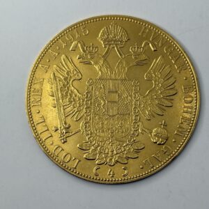 4 ducats - Autriche - frappe “ancienne” - Or 986 - 14g
