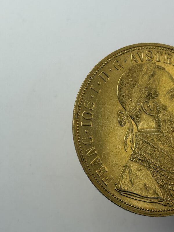 4 ducats - Autriche - frappe “ancienne” - Or 986 - 14g – Image 5