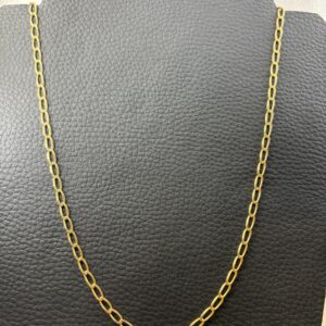 Chaîne 18K - 13.63g - 50 cm - mailles “ovales”