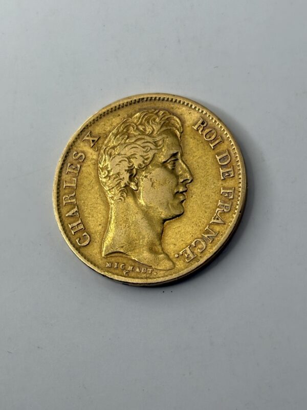 40 francs Charles X - 1830 A - Or 900 – Image 4