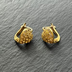 Boucles d’oreilles Coeur - Or 18k - 3.10 grammes