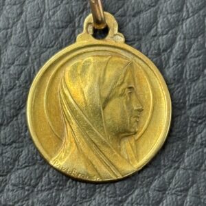 Pendentif médaille religieuse “Paul B.” - Or 18 carats - 2.12 grammes