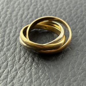 Bague Trinity - 3 Ors - 18 Carats - 6.44g - T49/50