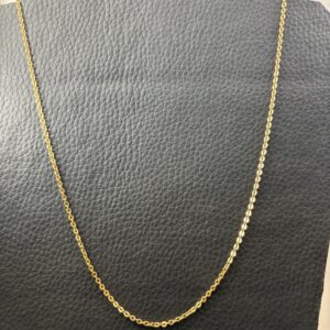 Chaine - maille forçat - Or 18K - 6.42g - 51cm