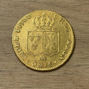Double louis d’or - Louis XVI - 1788 AA (Metz) - Or 917