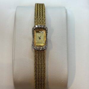 Montre dame, Vacheron Constantin vendue par Mauboussin, 39.35 grammes - Or et Diamants
