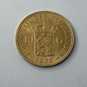 10 florins - pays bas - 6.70g - or 900