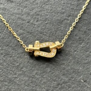 Collier Fred - Or 18k et diamants – 2,92 g – 40 cm